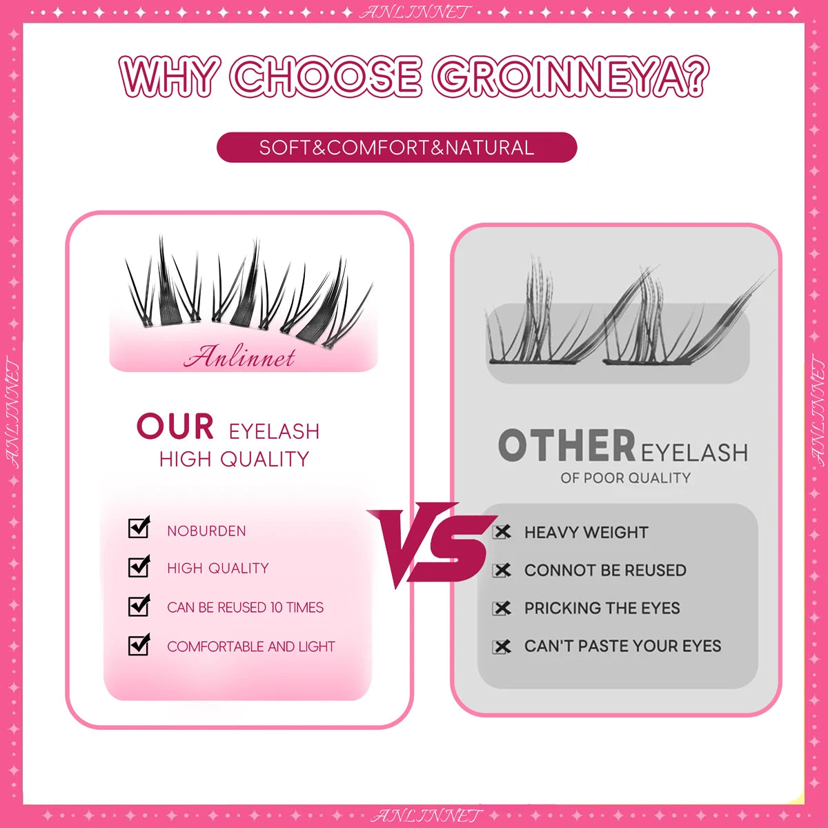 DIY Clusters Lash 10-18Mm(Mix) Fluffy Lash Clusters for Self Application Makeup Individual Eyelash Extensions Natural Look