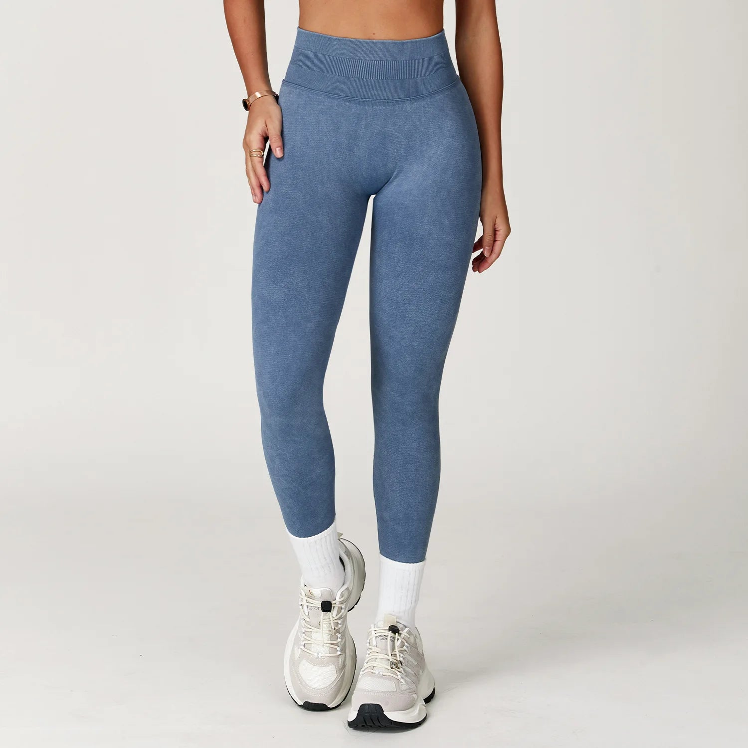 Women's High-Waisted Seamless Scrunch Leggings
