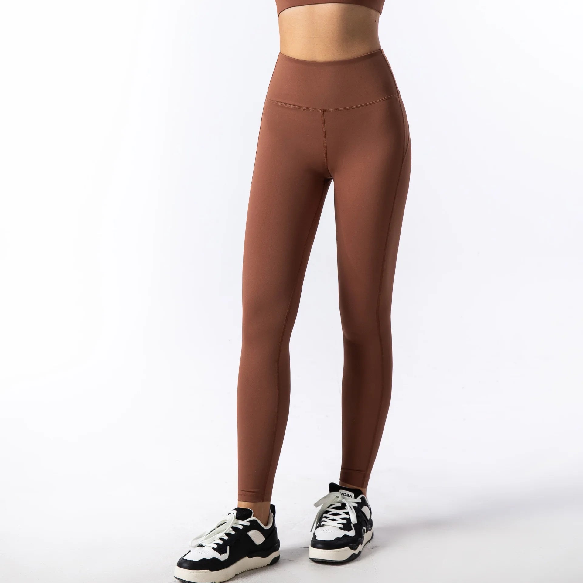 Women's Square Neck Long Sleeve Activewear Set
