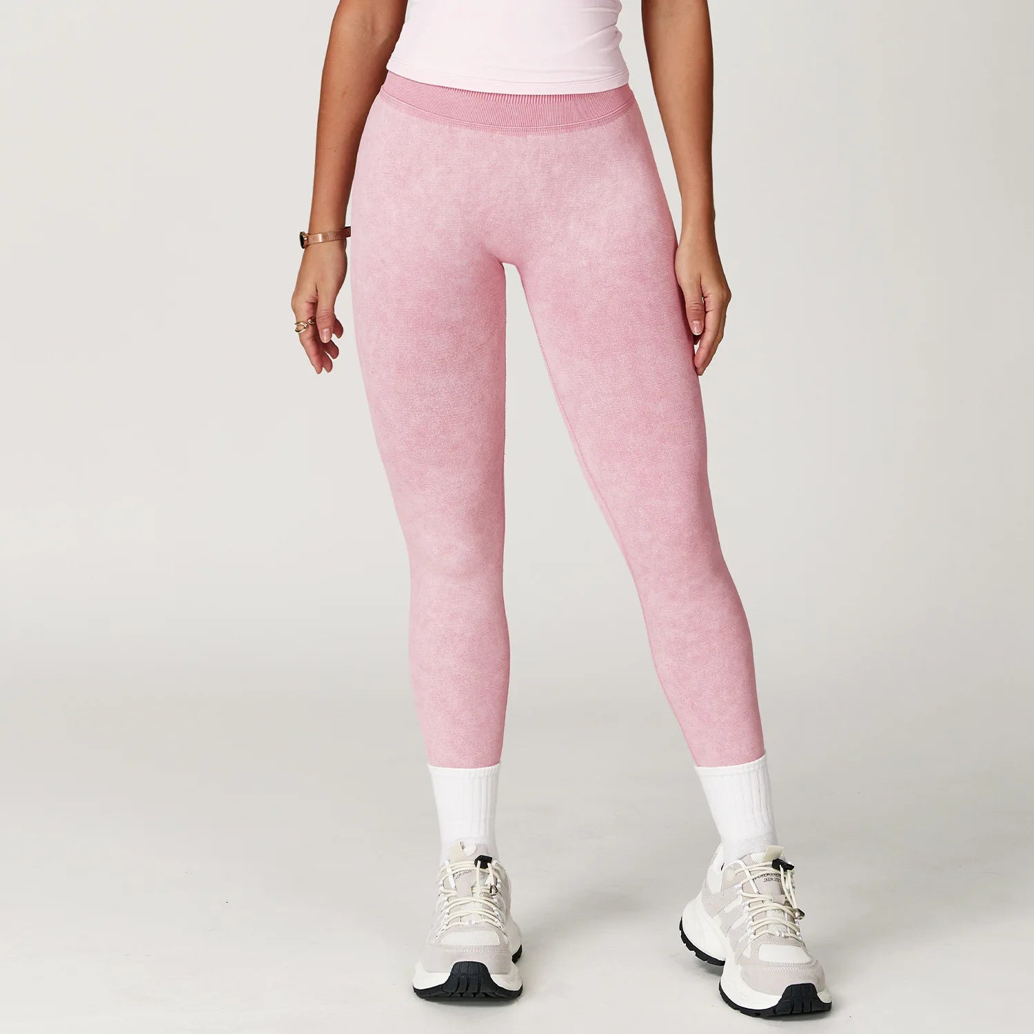 Women's High-Waisted Seamless Scrunch Leggings