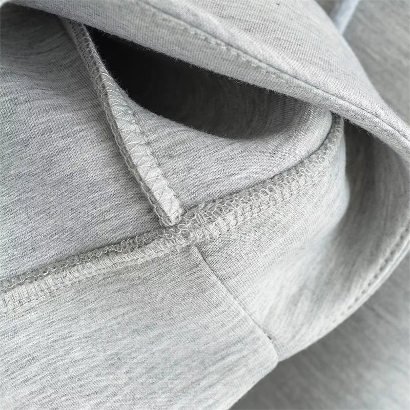 Unisex Oversized Zip-Up Hoodie