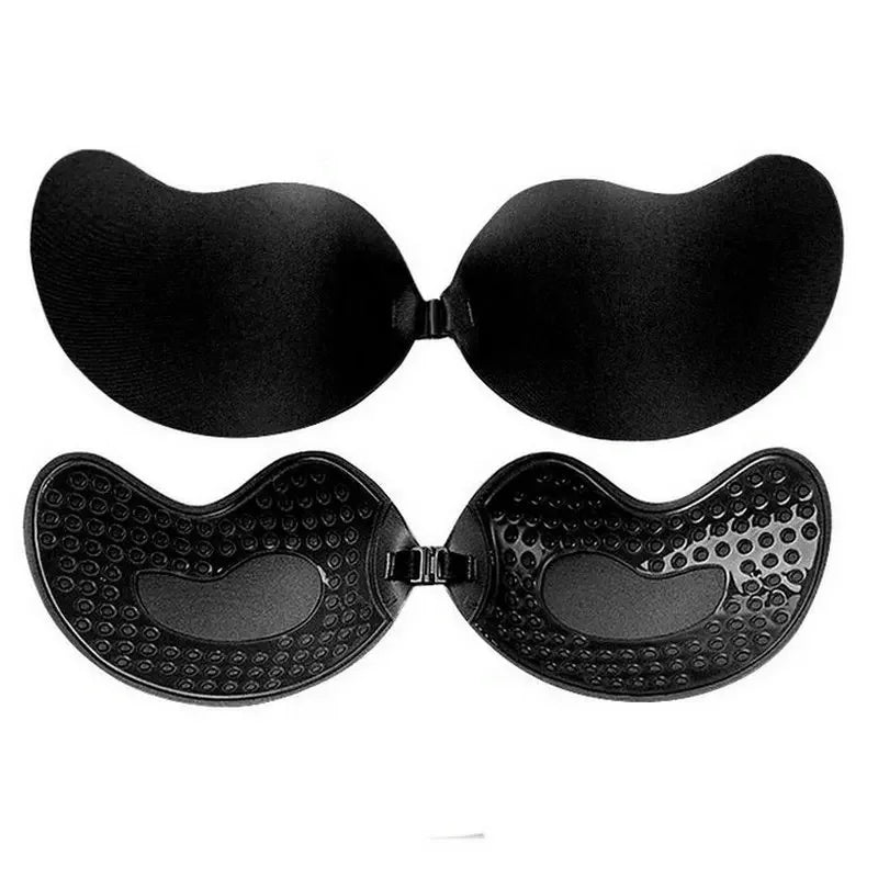 A-D Cup Reusable Nipple Cover Sticker Patch Push Up Bra Adhesive Pasty Strapless Bras Wedding Dress Lingerie Silicone Padding