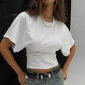Women's Cropped Corset T-Shirt