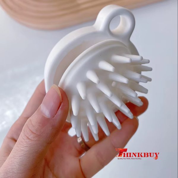 Silicone Shampoo Brush Head Scalp Massage Comb Hair Washing Comb Body Massage Brush Bath Shower Brush Salon Hairdressing Tool ThinkBuy 5